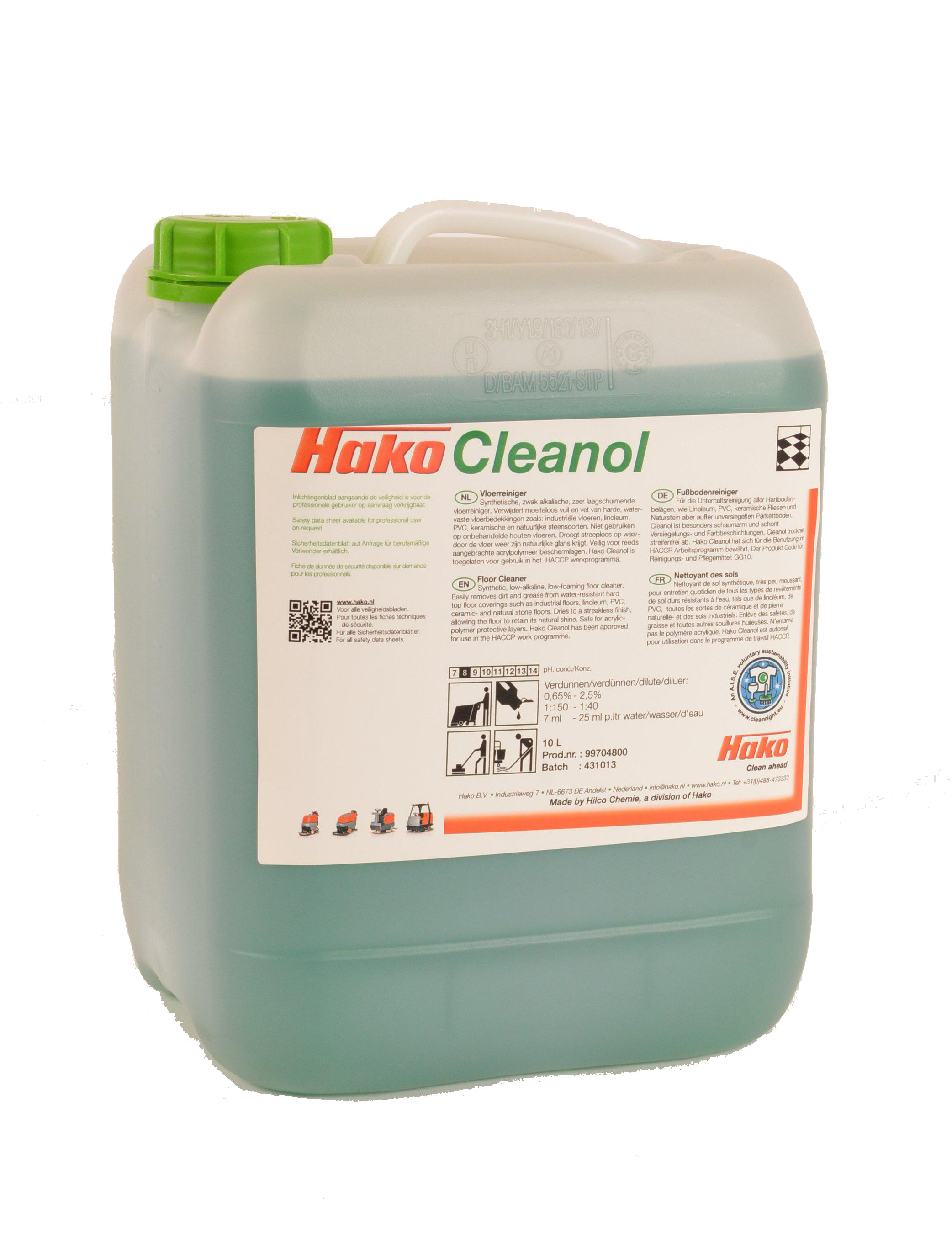 Hako Cleanol Hilco Chemie