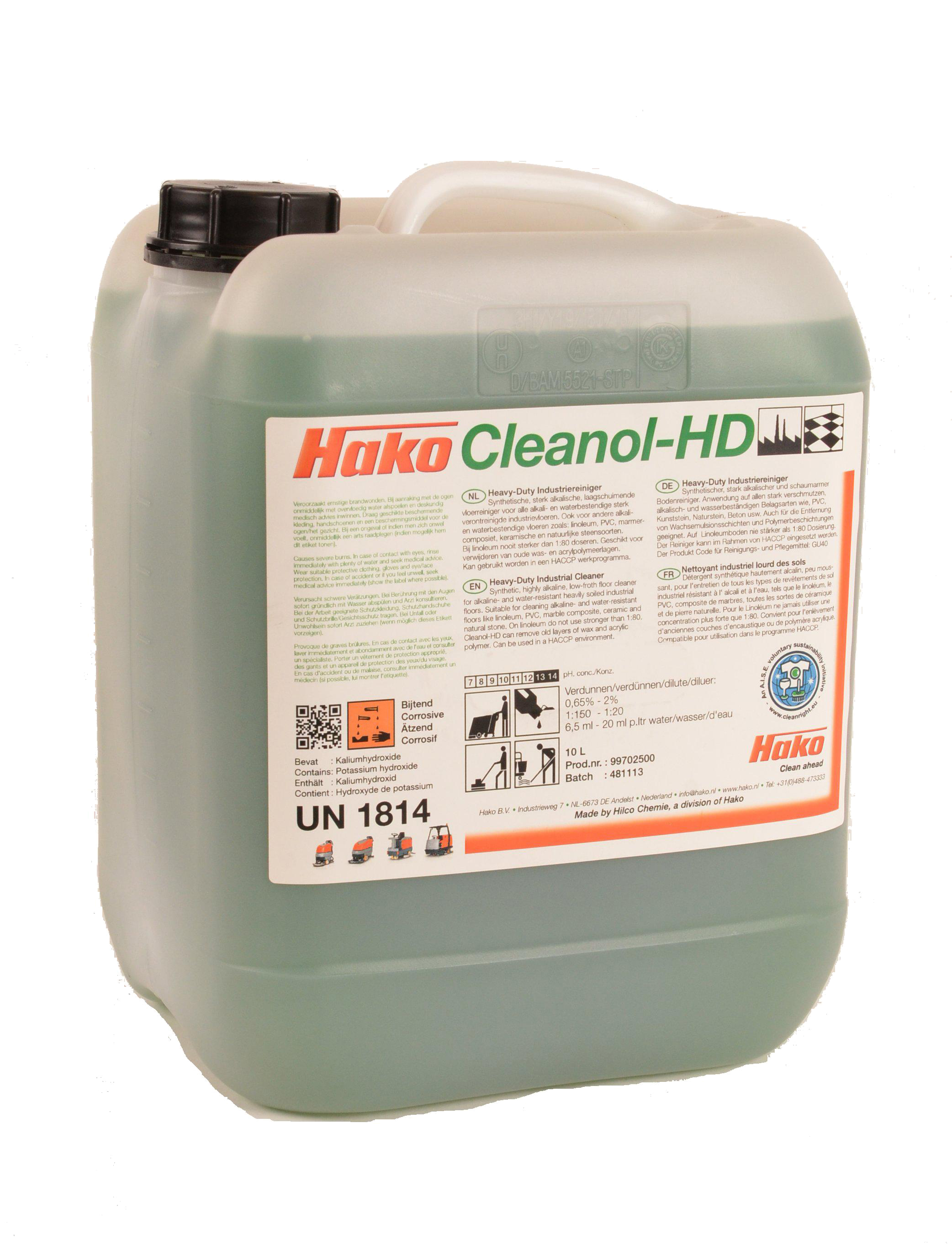 Hako Cleanol Hd Hilco Chemie